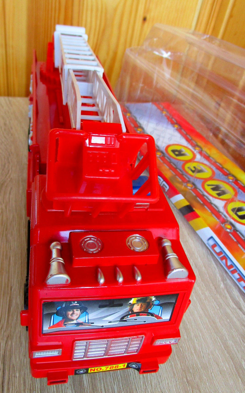 Детская пожарная машина инерцион. (33см) - фото 4 - id-p41275949