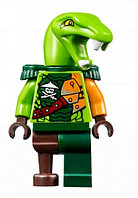 Ninjago минифигурка зеленый ниндзя змея