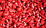 Крошка гранитная красная декоративная крашеная, мешок 20 кг, фото 3