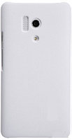Чехол-накладка для Huawei Honor 3 (пластик) белый