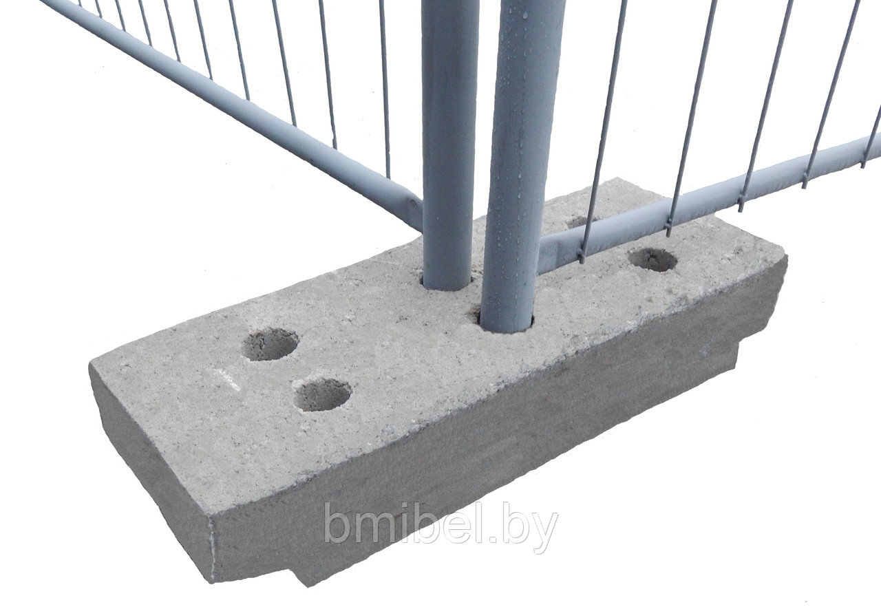Опора бетонная 600*230*130(Д*Ш*В), 20 кг. - фото 1 - id-p41301731