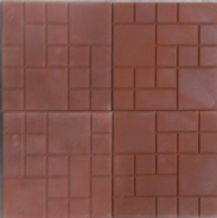 Тротуарная плитка Шоколадка (Сеть) 25х25х2,5 - фото 3 - id-p41301010
