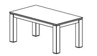 Стол обеденный (160 см) Тип 60