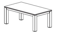 Стол обеденный (180 см) Тип 61