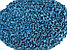 Крошка гранитная синяя декоративная крашеная, мешок 20 кг, фото 2