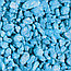 Крошка гранитная голубая декоративная крашеная, мешок 20 кг, фото 4