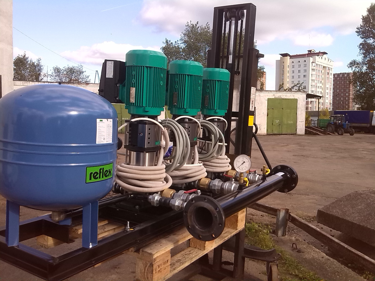 Изготовление насосных установок любой сложности