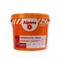 Alpina Feinspachtel 25кг, готовая финишная шпатлевка, фото 2