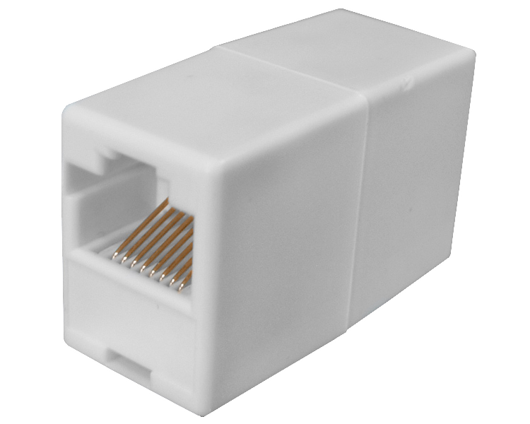 Переходник RJ45(8p8c) Гнездо - RJ45(8p8c) Гнездо (Патч соед.: 1-1, 2-2, …, 8-8) (АРБАКОМ)