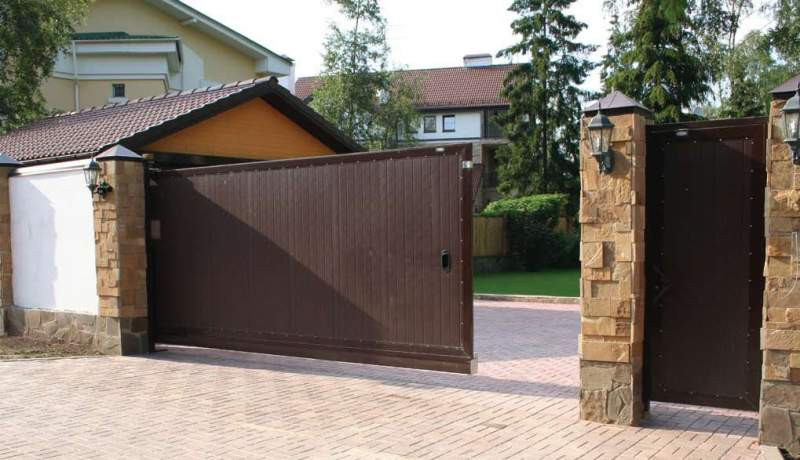 Ворота откатные. тел . +375336988582