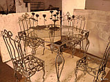 Кованые столы и стулья.  тел  +375336988582, фото 2