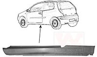 Порог кузова левый FIAT PUNTO 99-04 2дв