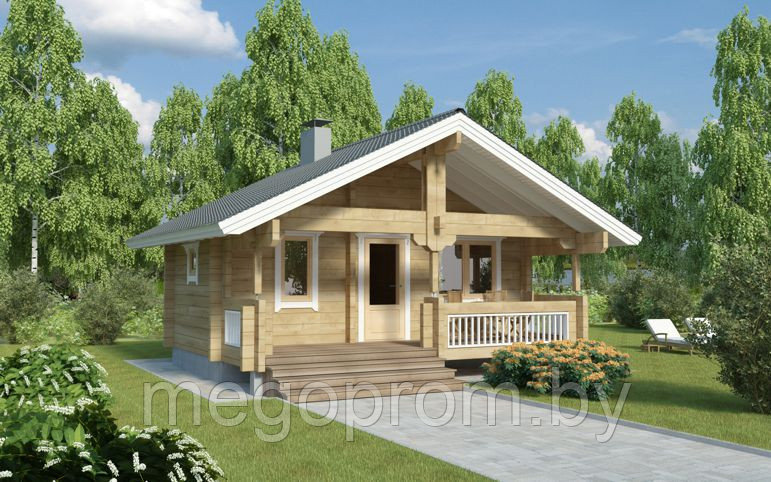 Баня из бруса, Баня из профилированного бруса,