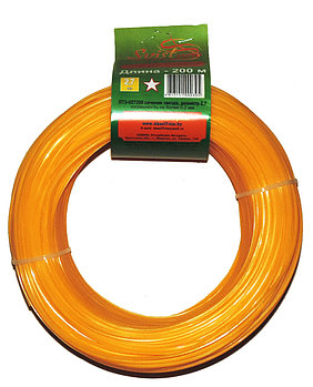 Леска для триммера 2.7мм (15м) (круглая)