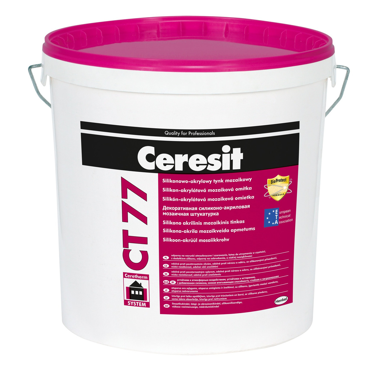 Штукатурка Церезит СТ 77 Ceresit CТ 77 Защитно отделочная мозаичная 25кг - фото 1 - id-p41850507