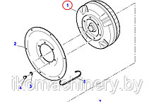 ГИДРОТРАНСФОРМАТОР KOMATSU WB93/97R/S-2, б/у