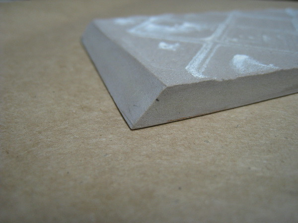 Резка керамической плитки под 45 градусов, фото 1