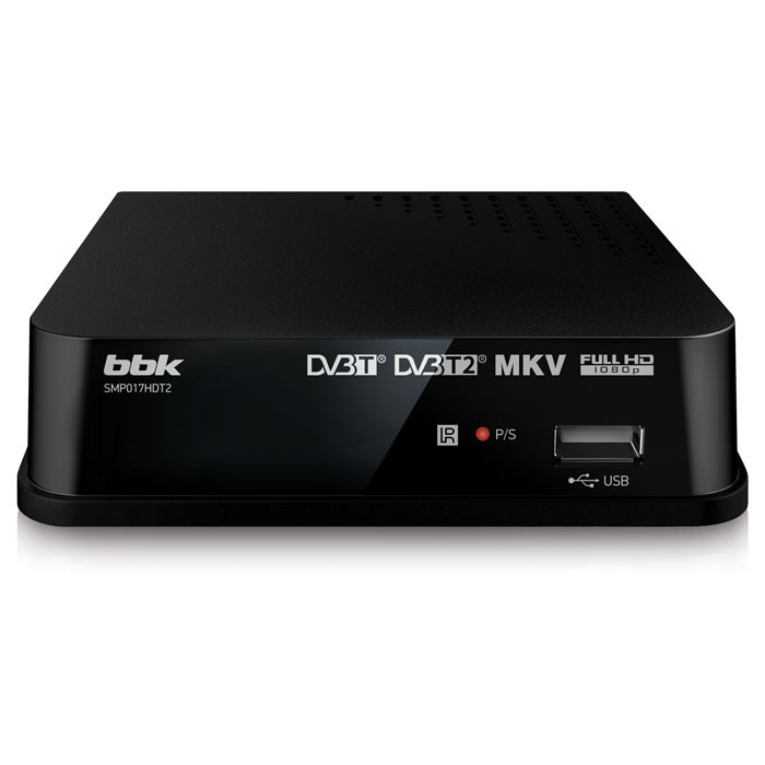 Цифровая ТВ приставка BBK SMP017HDT2 (DVB-T/DVB-T2) с функцией HD-плеера - фото 2 - id-p41927631