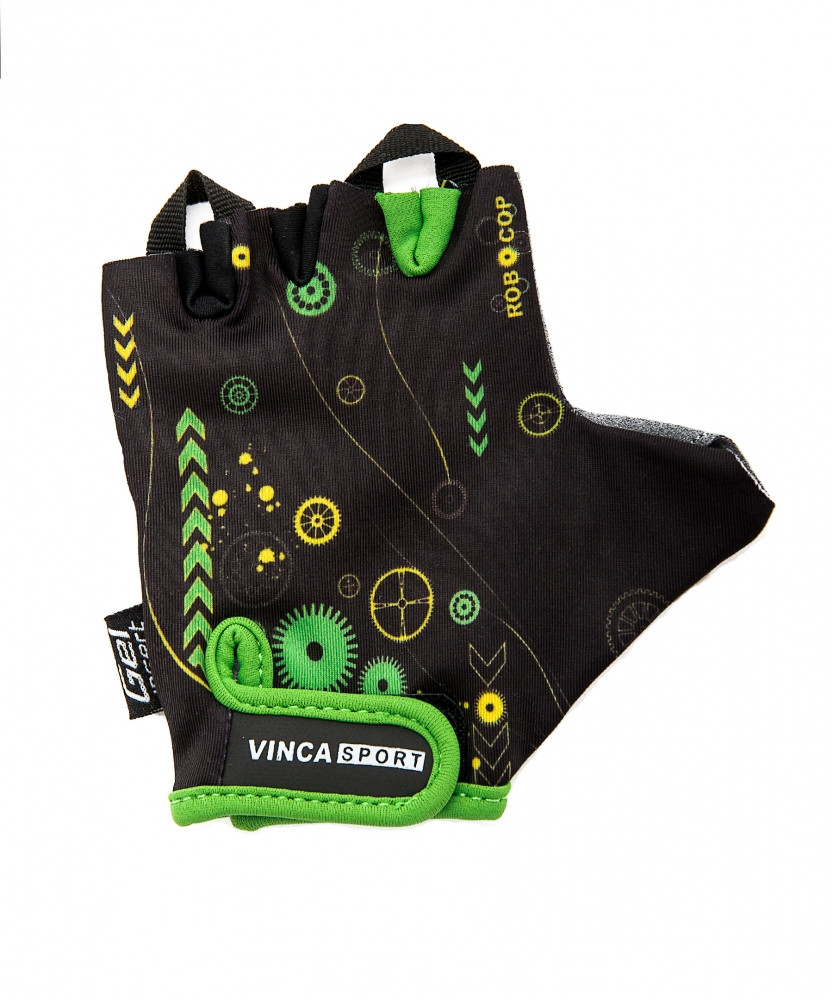 Велоперчатки детские Vinca sport VG 936 child robocop - фото 1 - id-p37133352