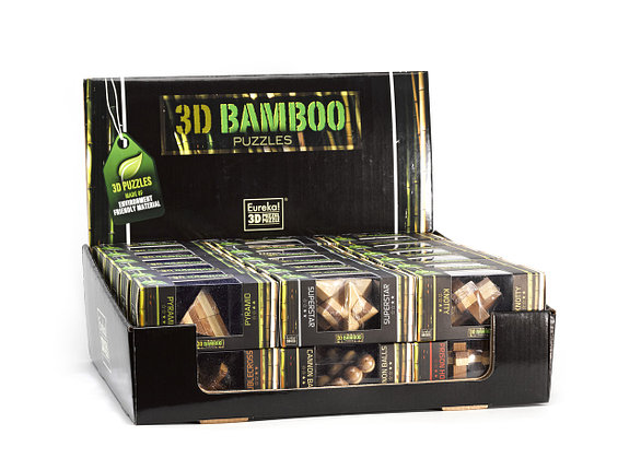 Головоломка 3D Bamboo Пирамида, фото 2