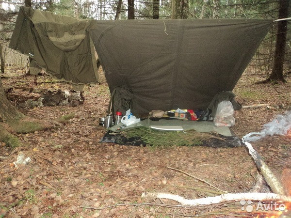 Плащ-палатка, или палатка плащ-накидка для солдат! - фото 9 - id-p3165067