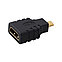 Адаптер micro HDMI M — HDMI F, фото 2