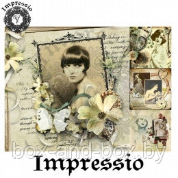 Декупажная карта формат А4