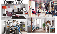 Коллекция "YOUNG VOX" (мебель для подростков и молодежи)