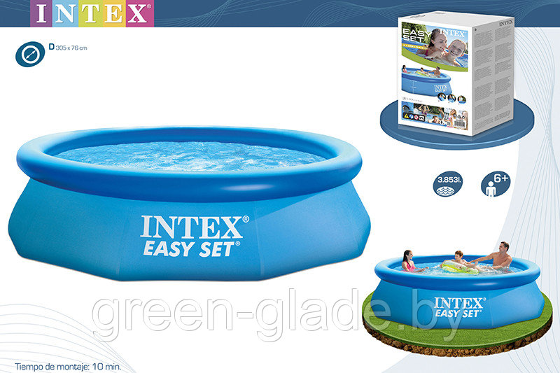 28120 Бассейн Intex Easy Set размер 305x76 - фото 4 - id-p1589035