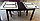 Стол кухонный раздвижной Ницца (деревянные ножки), фото 2