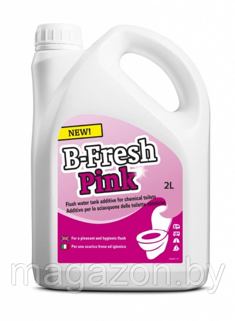 Жидкость для биотуалета Thetford B-Fresh Pink (Би-Фреш Пинк) 2л. - фото 2 - id-p42526977