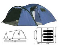 Палатка туристическая PANORAMA 4