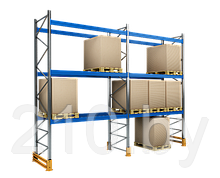 Стеллажи паллетные фронтальные (для EUR, FIN палет)