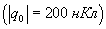 q0 = 200 нКл