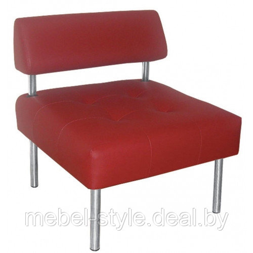 Офисный диван D - 01 (Караван ARM) для зон ожидания в клубах и холлах, кресло D- 01 в ECO коже - фото 10 - id-p62258115