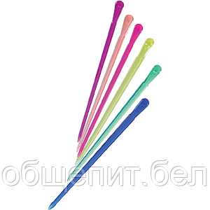 Пики для канапе «Булава» [400шт], L=8.5см, разноцветные - фото 1 - id-p42697987
