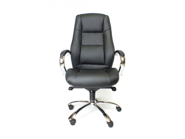 Кресло KRON PU черный мультиблок - фото 1 - id-p42729625