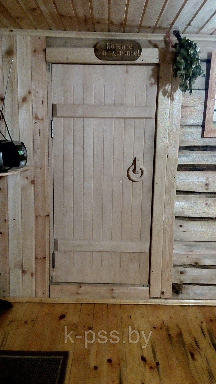 Двери для бани деревянные - фото 6 - id-p2238006