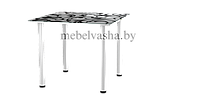 Кухонный стол с фотопечатью КФ 90/90