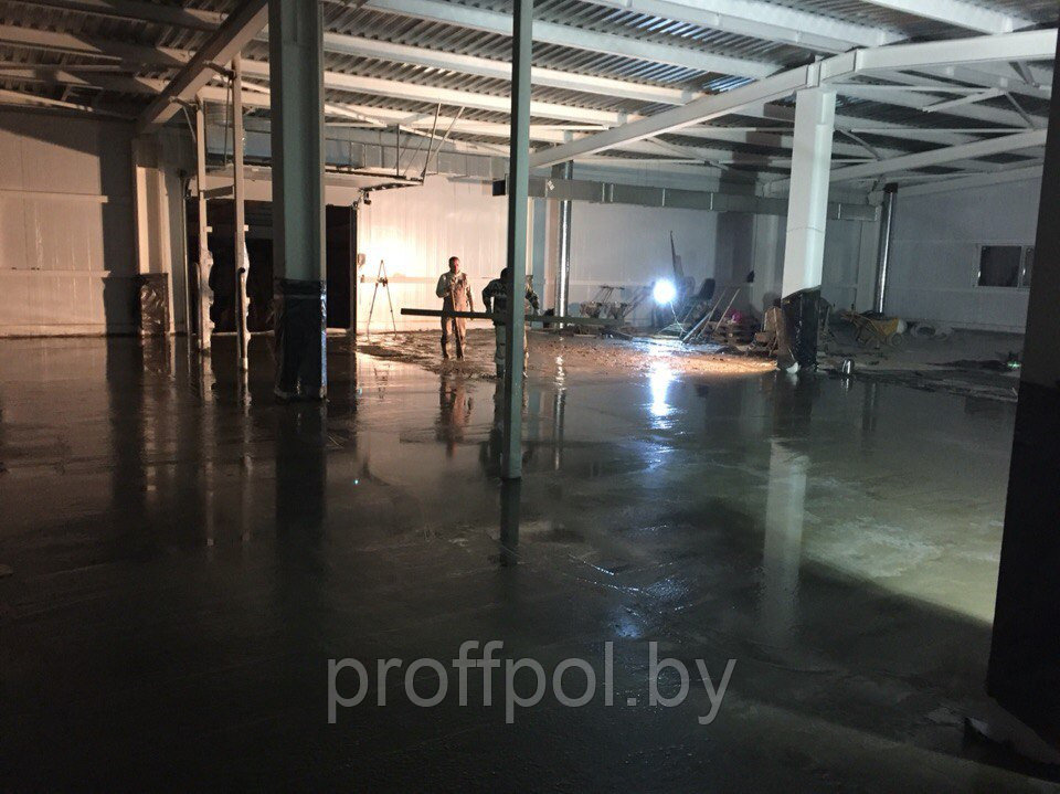 Черновая стяжка пола