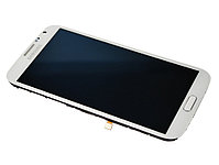 Дисплейный модуль SAMSUNG N7100 galaxy note ii белый/серый/голубой в корпусе, фото 4