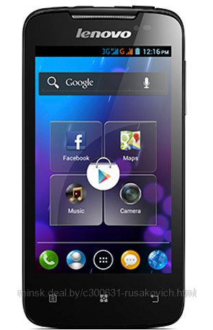 Замена стекла, сенсора, тачскрина LENOVO A390 черный