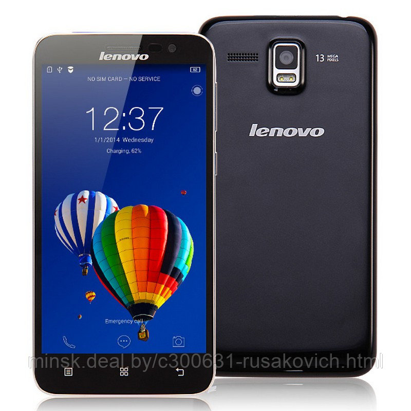 Замена стекла, сенсора, тачскрина LENOVO A806, A808 черный/белый (оригинал)