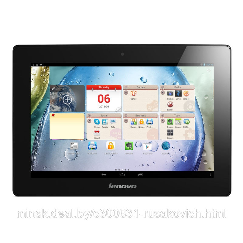 Дисплейный модуль LENOVO S6000-h ideatab LCD+TOUCH черный