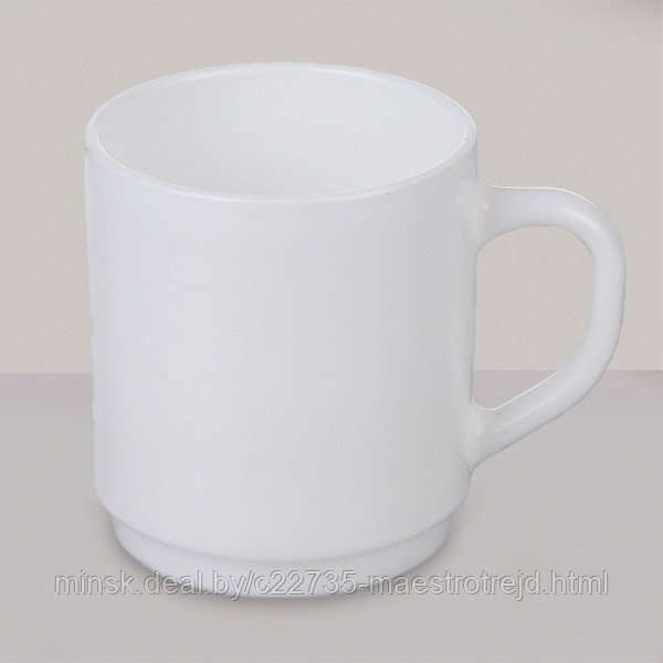 Чашка White-2 жаропрочное стекло 280 мл Mr-30071-23 Maestro - фото 1 - id-p42579473