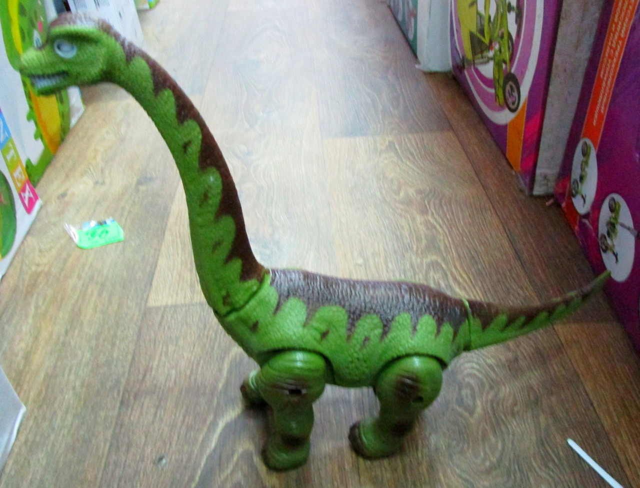 Игрушка-динозавр 2вида 40см (све.муз.) - фото 2 - id-p42953470