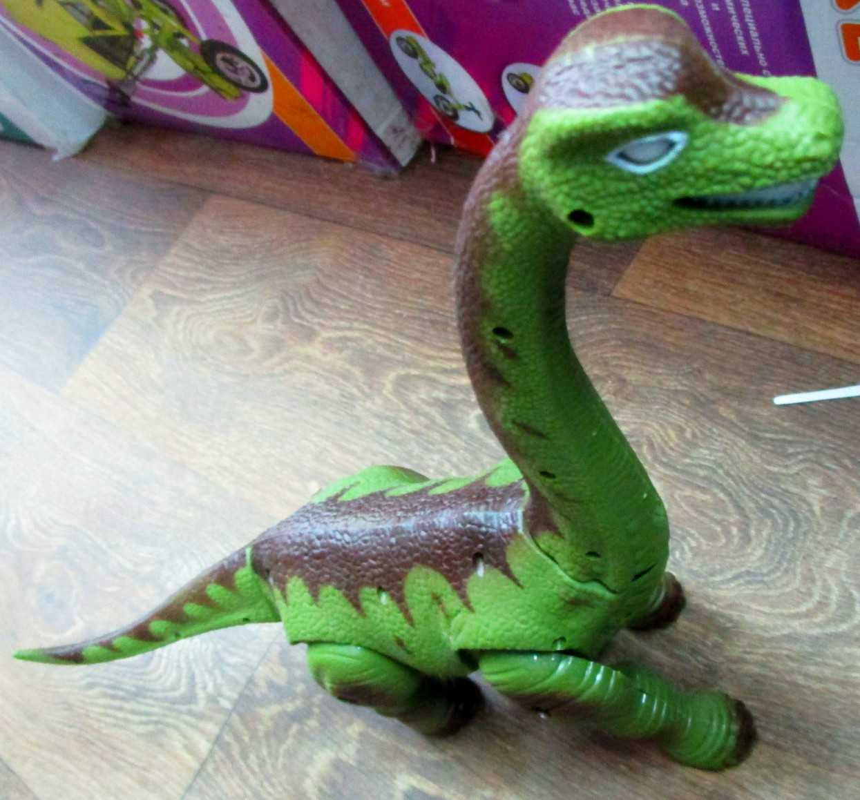 Игрушка-динозавр 2вида 40см (све.муз.) - фото 3 - id-p42953470