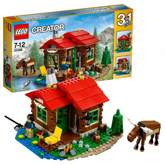 Конструктор Лего 31048 Домик на берегу озера LEGO CREATOR 3-в-1, фото 1