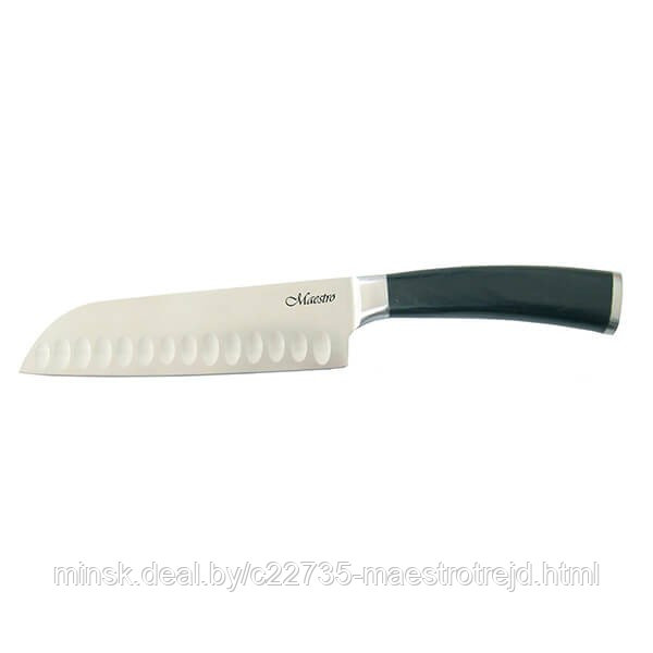 Нож Santoku из нержавеющей стали Mr-1465 Maestro - фото 1 - id-p42086136