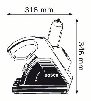 Бороздодел - Bosch GNF 35 CA Professional - фото 2 - id-p1550064